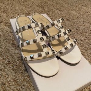 Jessica Simpson Caira Studded Slide